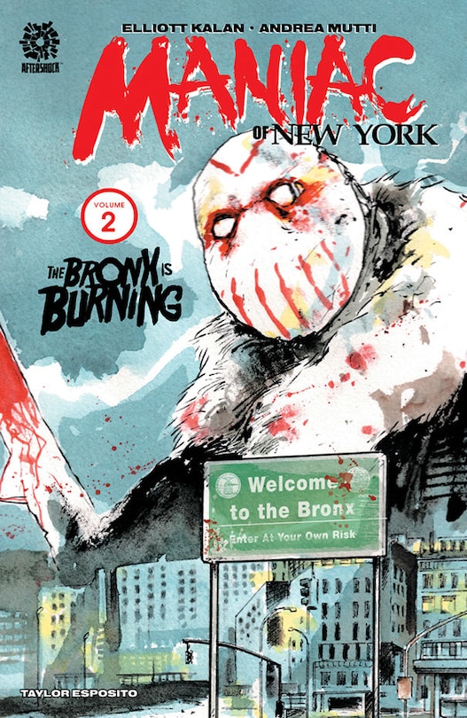 Couverture_Maniac of New York: The Bronx Is Burning