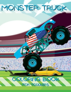 Front cover_My First Monster Truck Coloring Book