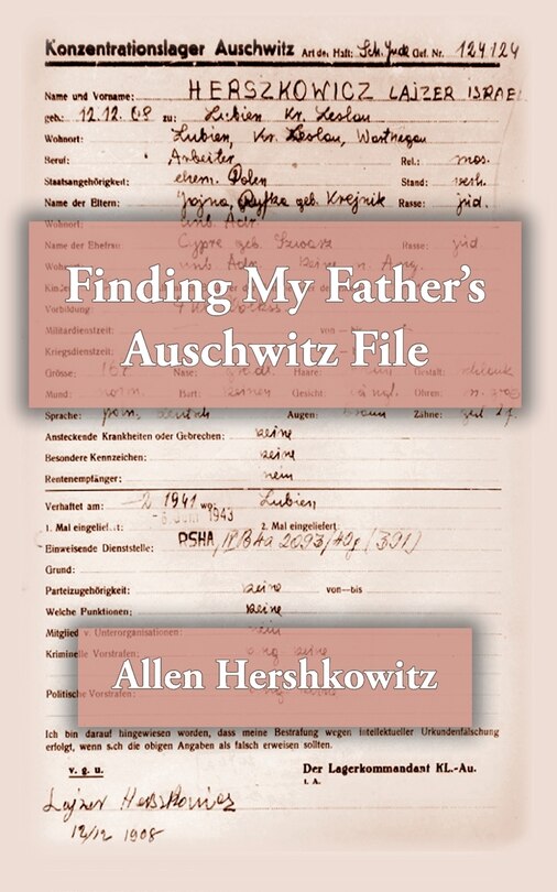 Couverture_Finding My Father's Auschwitz File