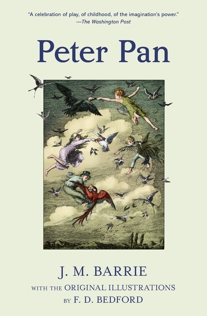 Front cover_Peter Pan (Warbler Classics Illustrated Edition)
