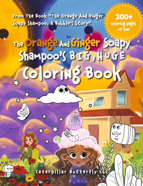 Couverture_The Orange and Ginger Soapy Shampoo's BIG, HUGE Coloring Book