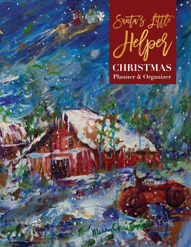 Front cover_Santa's Little Helper Christmas Planner and Organizer