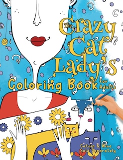 Couverture_The Crazy Cat Lady's Coloring Book for Adults