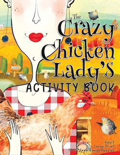 Front cover_The Crazy Chicken Lady's Activity Book