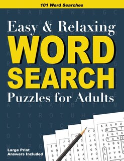 Front cover_Easy and Relaxing Word Search Puzzles for Adults