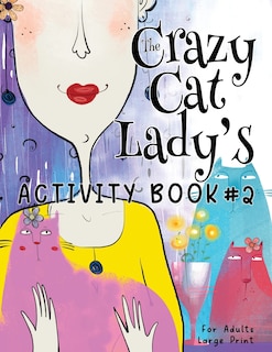 Front cover_The Crazy Cat Lady's Activity Book #2
