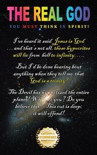 Front cover_The Real God!