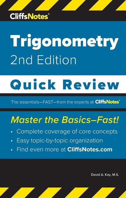 Couverture_CliffsNotes Trigonometry