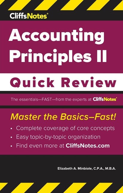 Front cover_CliffsNotes Accounting Principles II