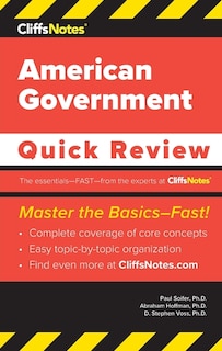 Front cover_CliffsNotes American Government