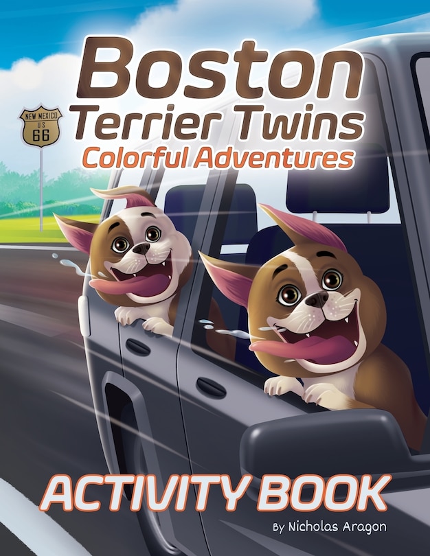 Couverture_Boston Terrier Twins Colorful Adventures