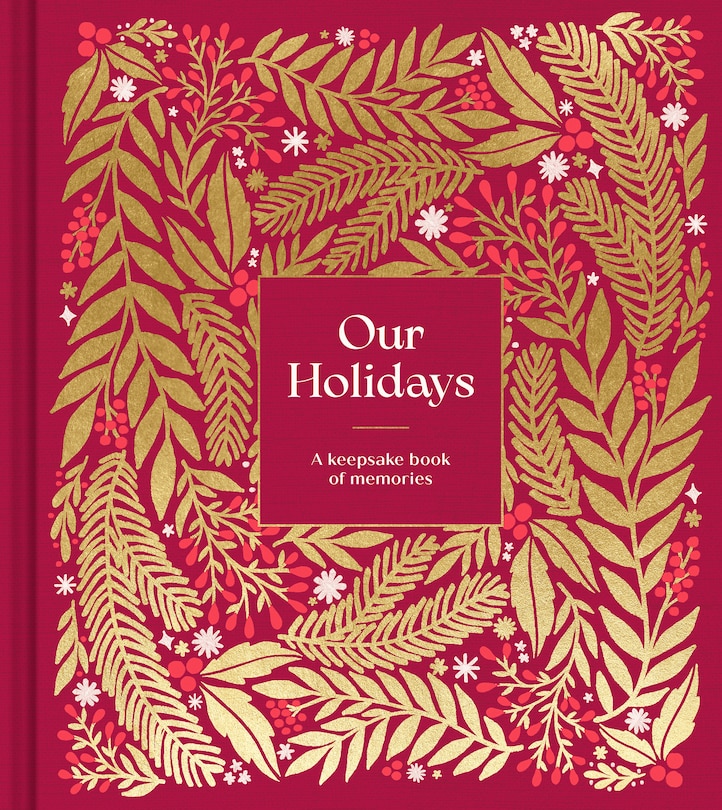 Couverture_Our Holidays - A Keepsake Book of Memories