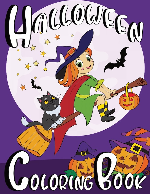 Couverture_Halloween Coloring Book For Kids
