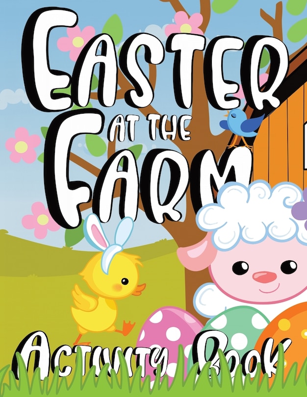 Couverture_Easter at the Farm Activity Book for Kids