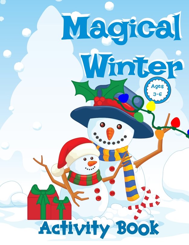 Couverture_Magical Winter Activity Book For Kids