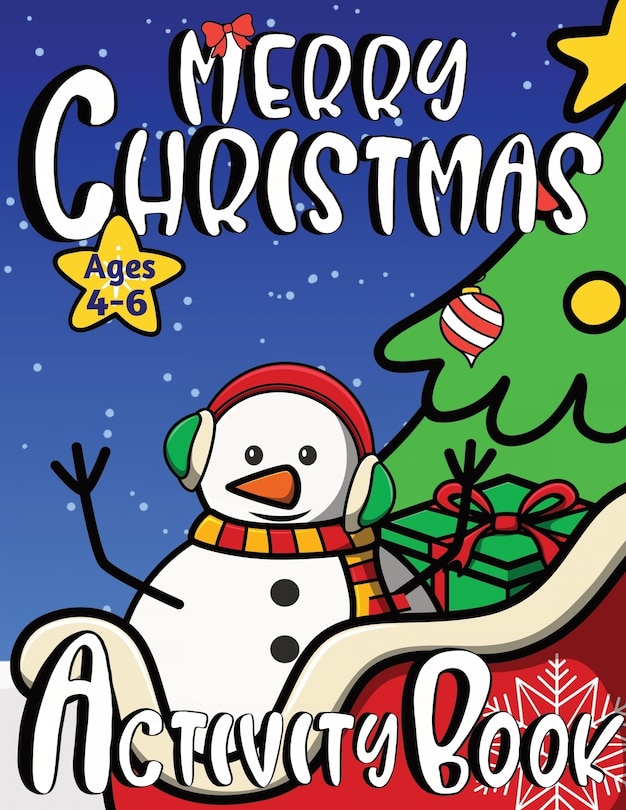 Couverture_Merry Christmas Activity Book For Kids