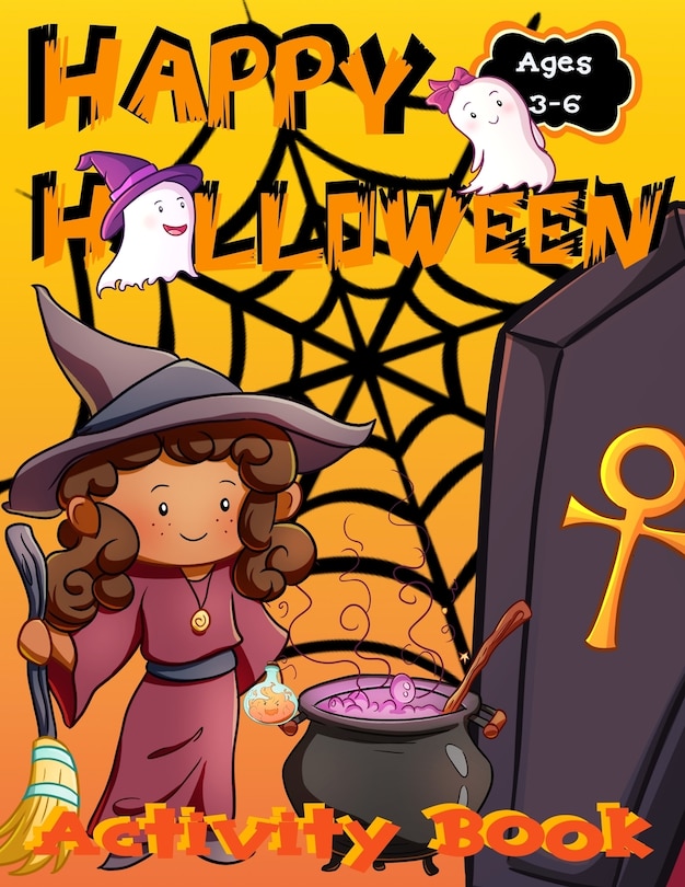 Couverture_Happy Halloween Activity Book for Kids
