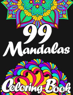 Couverture_99 Mandalas Coloring Book for Adults