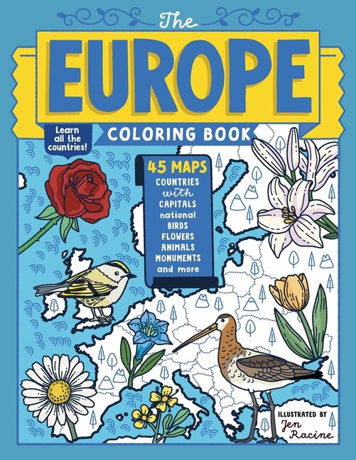 Couverture_The Europe Coloring Book