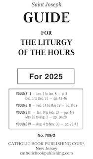 Couverture_Liturgy of the Hours Guide for 2025 (Large Type)