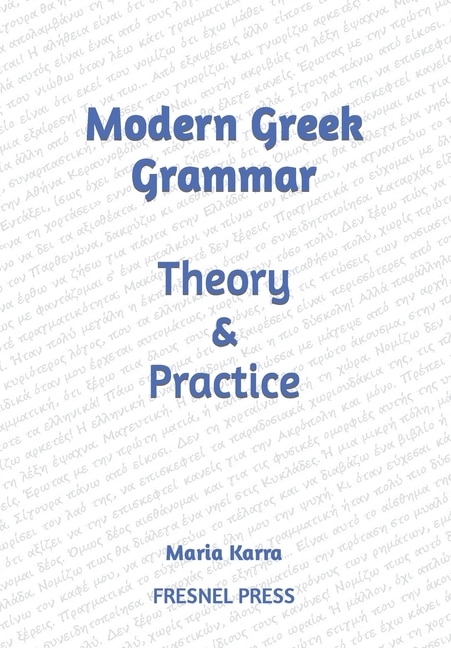 Front cover_Modern Greek Grammar Theory and Practice