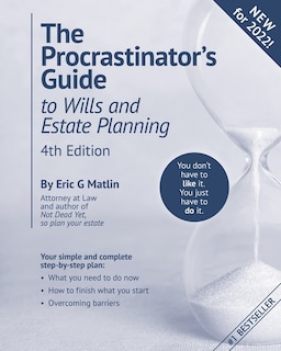 Couverture_The Procrastinator's Guide to Wills and Estate Planning, 4th Edition