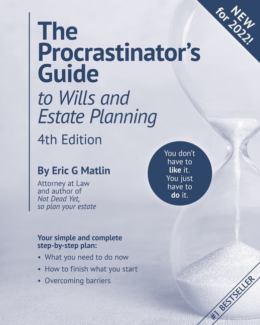Couverture_The Procrastinator's Guide to Wills and Estate Planning, 4th Edition