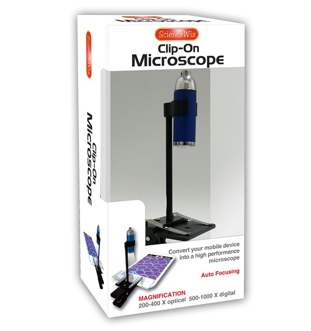 Front cover_Microscope: 400 X Clip-On Microscope