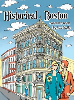 Front cover_Historical Boston Coloring Book