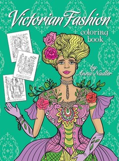 Front cover_Victorian Fashion Coloring Book