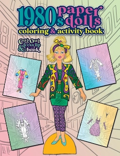 Couverture_1980s Paper Dolls Coloring and Activity Book
