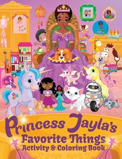 Couverture_Princess Jayla's Favorite Things Activity & Coloring Book