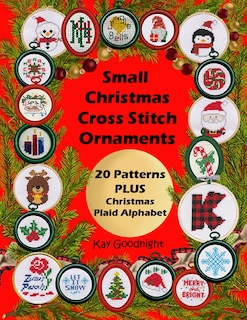 Couverture_Small Christmas Cross Stitch Ornaments