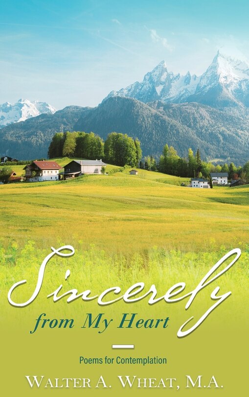 Front cover_Sincerely from My Heart, Poems for Contemplation