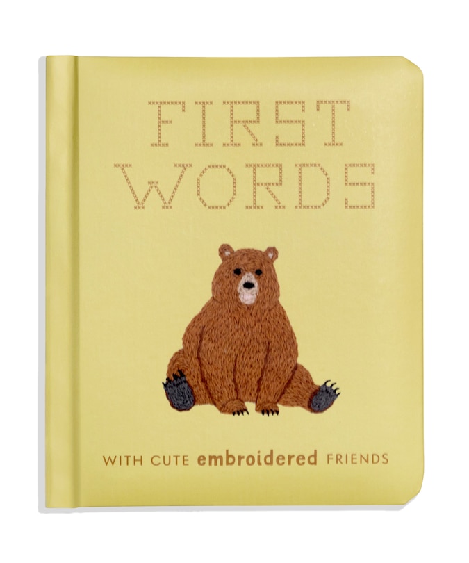 Couverture_First Words with Cute Embroidered Friends