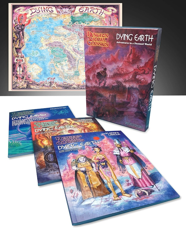 Front cover_Dungeon Crawl Classics Dying Earth Boxed Set