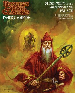 Couverture_Dungeon Crawl Classics Dying Earth #4: Mind Weft of the Moonstone Palace
