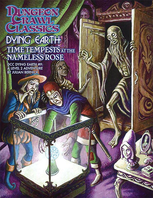Front cover_Dungeon Crawl Classics Dying Earth #9 Time Tempests at the Nameless Rose