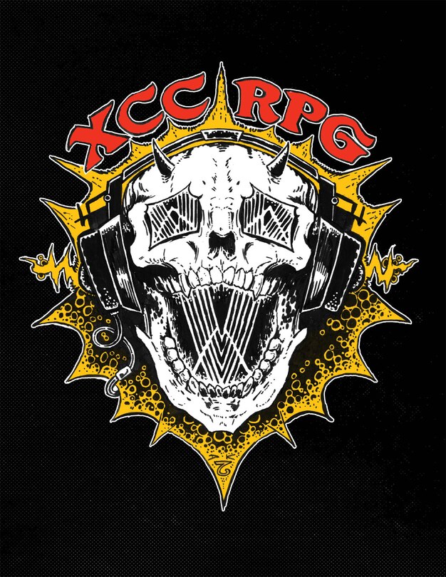 Front cover_Xcrawl Classics Core Rulebook - DJ Skull Edition