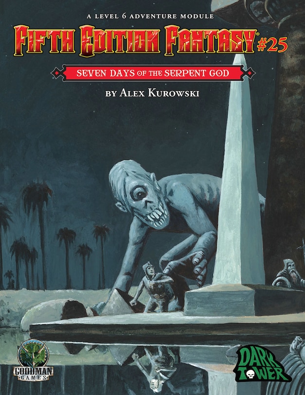 Couverture_Fifth Edition Fantasy #25: Seven Days of the Serpent God