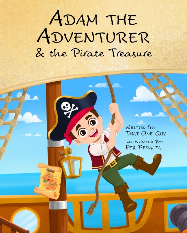 Front cover_Adam the Adventurer and the Pirate Treasure
