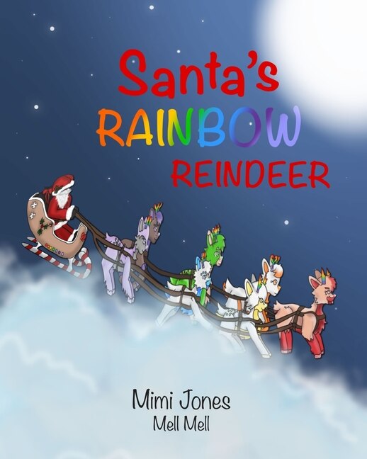 Couverture_Santa's Rainbow Reindeer