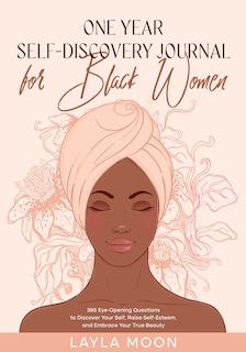 Front cover_One Year Self-Discovery Journal for Black Women