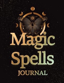 Couverture_Magic Spells Guided Magick Journal, Log, and Workbook For Meditation, Mindfulness, and Manifesting