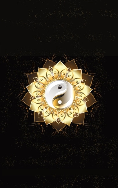 Couverture_Glowing Golden Ring Yang-Yang Lotus Flower Diary, Journal, and/or Notebook