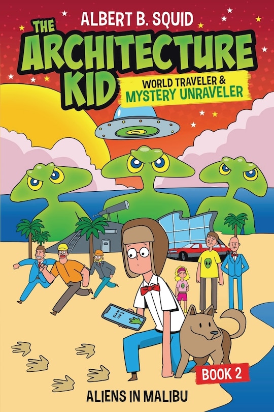 Couverture_Albert B. Squid The Architecture Kid, World Traveler & Mystery Unraveler