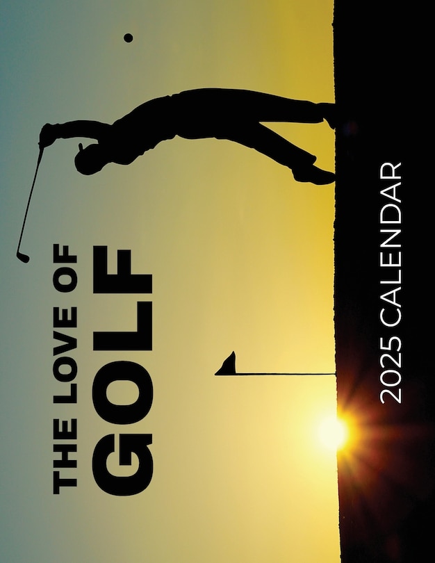 Front cover_The Love of Golf 2025 Calendar