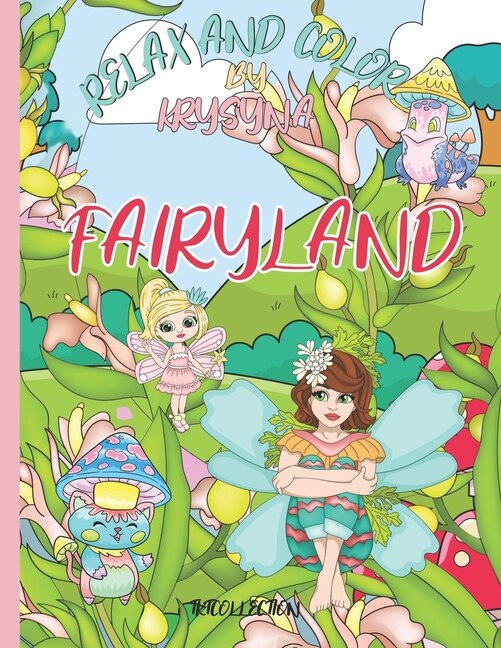 Front cover_Fairyland Coloring Book