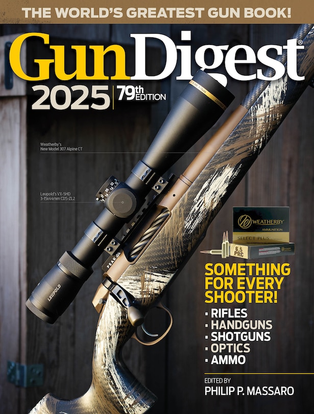 Front cover_Gun Digest 2025, 79th Edition