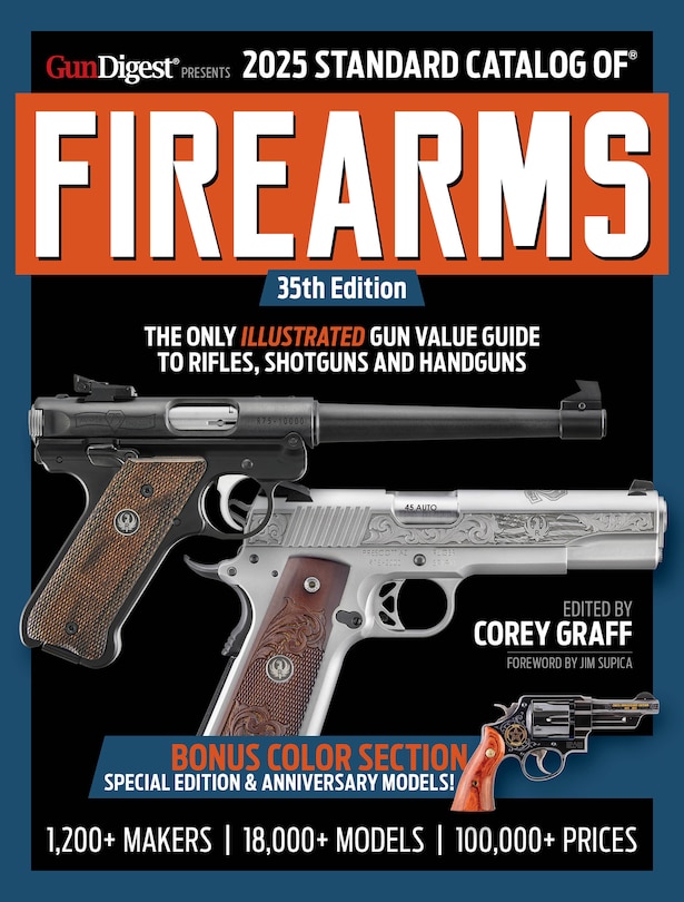 Front cover_2025 Standard Catalog of Firearms